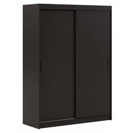 Szafa przesuwna 2-drzwiowa 180 cm INDIANA garderoba biała